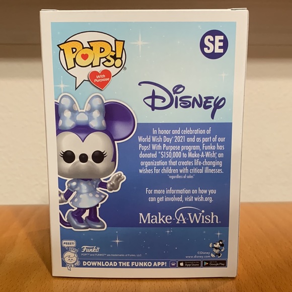 Minnie Mouse | Funko Pops! With Purpose | Make-A-Wish Collection - Picture 3 of 5